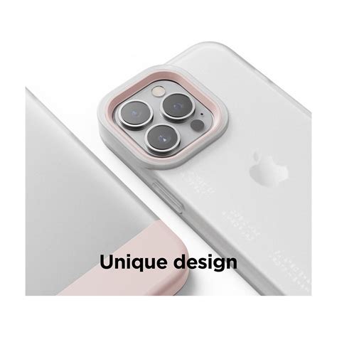 เคสไอโฟน จาก Elago รุ่น Transparent สี Lovely Pink สำหรับ Iphone 13pro