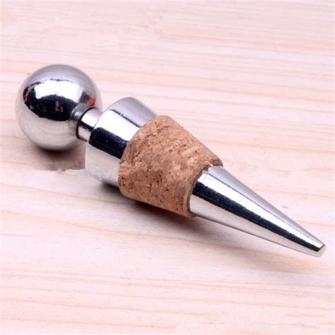 Wine Cork Wine Bottle Stoppers Zinc Alloy Wine Stopper Bar