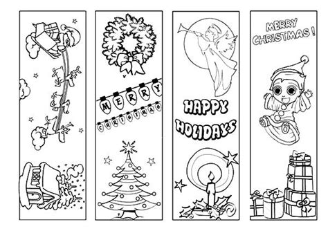 New users enjoy 60% off. Happy Holidays Bookmarks Coloring Pages | Best Place to Color