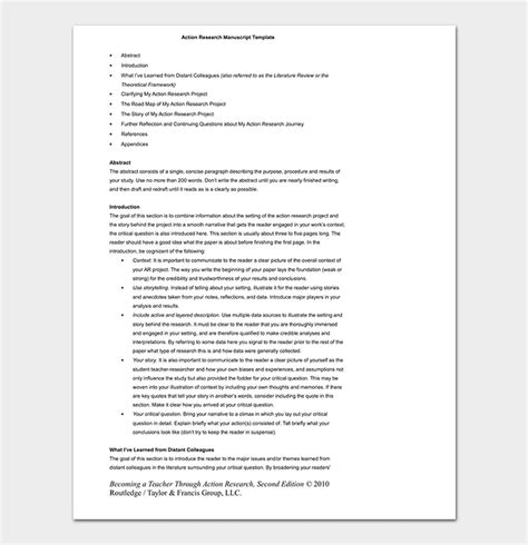 Research Paper Template 13 Free Formats And Outlines
