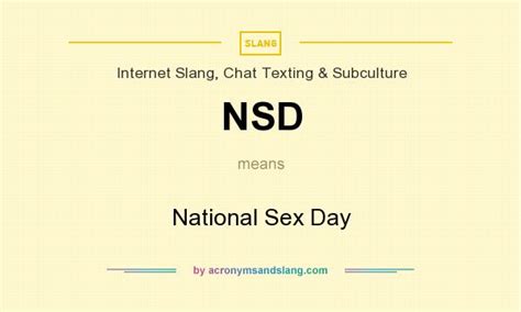 national sex day telegraph