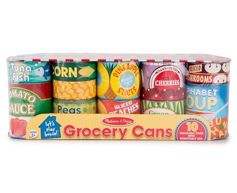 Melissa And Doug Lets Play House Grocery Cans Au