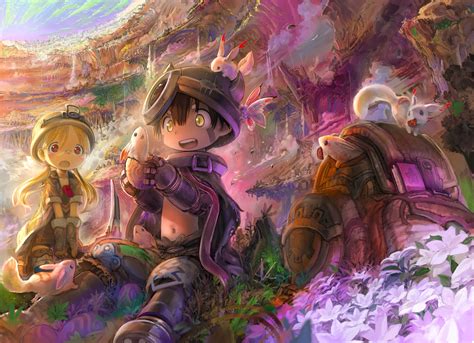 riko and regu adventure made in abyss hd wallpaper by つくし