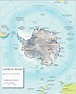 Physical Map of Antarctica - Nations Online Project