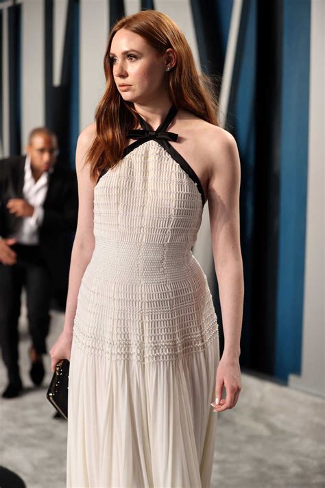 Karen Gillan Attends The 92nd Academy Awards Vanity Fair Oscar Party In Beverly Hills Celeb Donut