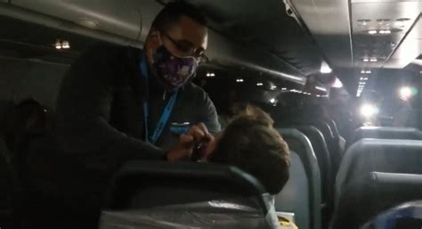 Frontier Airlines Crew Duct Tapes Belligerent Passenger To Seat After He Gropes Female Flight