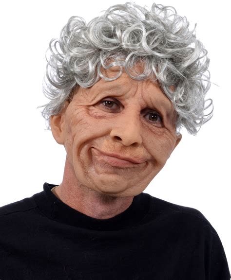 Loving Grandma Mask Beige Adult One Size Party City