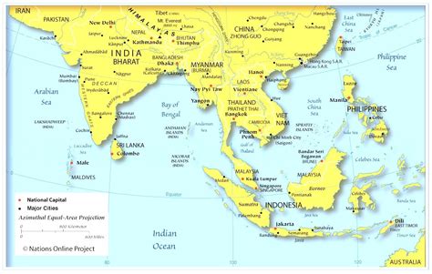 Blank Map Of Southeast Asia To Label Jb7i7 Large Map Of Asia
