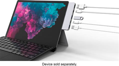 Best Buy Hyperdrive Usb And Mini Displayport Hub For Microsoft Surface