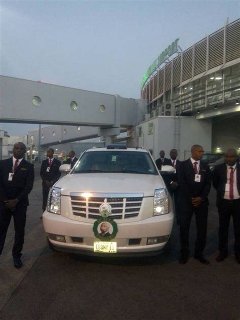Body Of Deceased Former Vice President Alex Ekwueme Arrives Nigeria