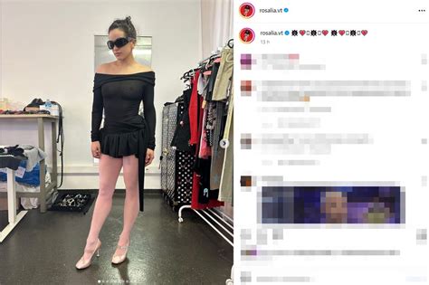 Rosal A Burla La Censura De Instagram Con Un Body De Transparencias Que