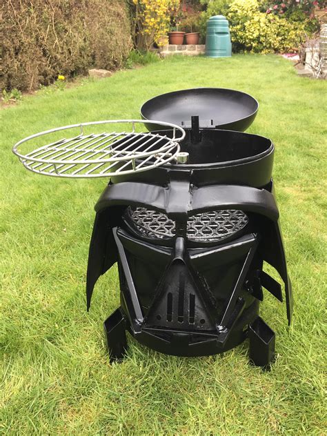 Be the boss of your bbq with pit boss grills and whip up competition quality barbecue in your own backyard! Darth Vader Backyard Grill and Wood Burner: He's More BBQ ...