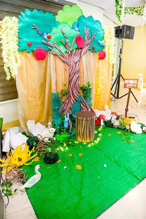 The food for the party was amazing and worked well with the woodland theme. Kara's Party Ideas Snow White Enchanted Forest Birthday ...