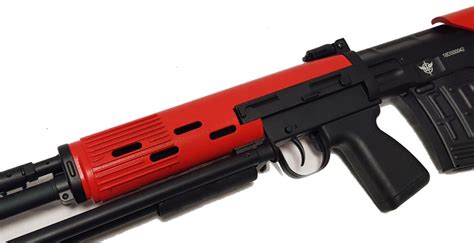 Two Tone Jg Jing Gong Svu Electric Airsoft Sniper Rifle Red