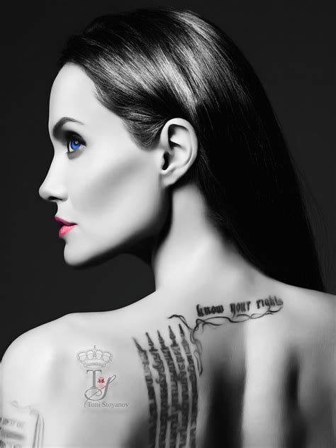 Angelina Jolie By Tonistoyanov On Deviantart