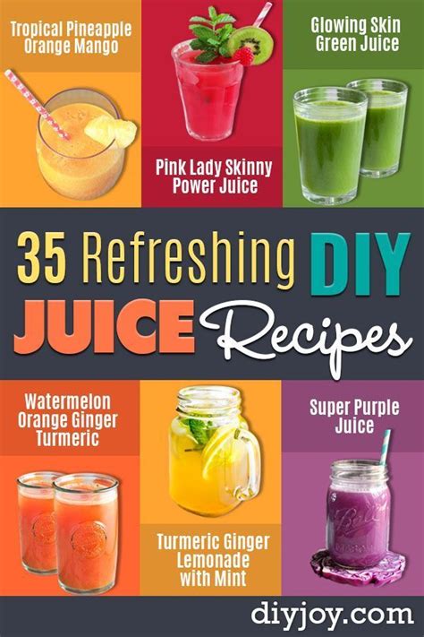 35 Refreshing Diy Juice Recipes Artofit