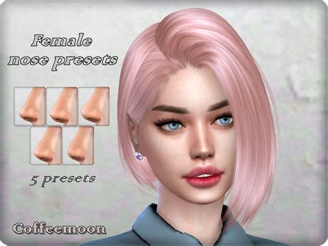 Nose Presets By Coffeemoon From Tsr • Sims 4 Downloads