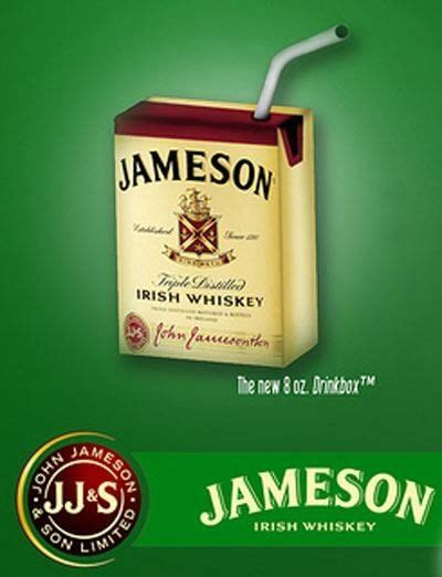 Jameson Irish Whiskeynever Seen A Whiskey Juice Box Before