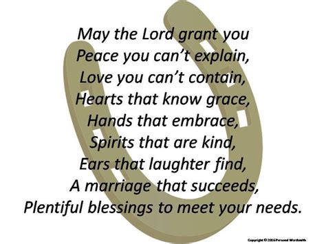 Marriage Blessings Poems Blessing Poem Irish Wedding Blessing Wedding