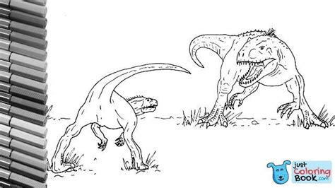 Dinosaurs coloring pages, free coloring pages online, jurassic world coloring page 0. how to draw indominus rex vs indoraptor from jurassic ...