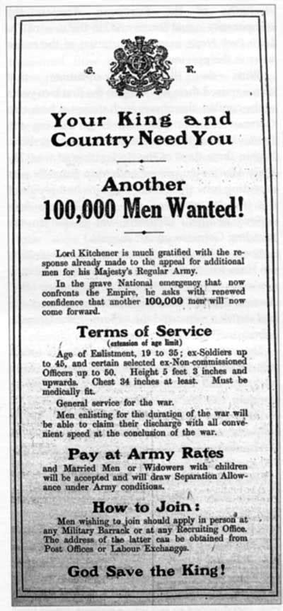 Adverts And Posters In Ww1