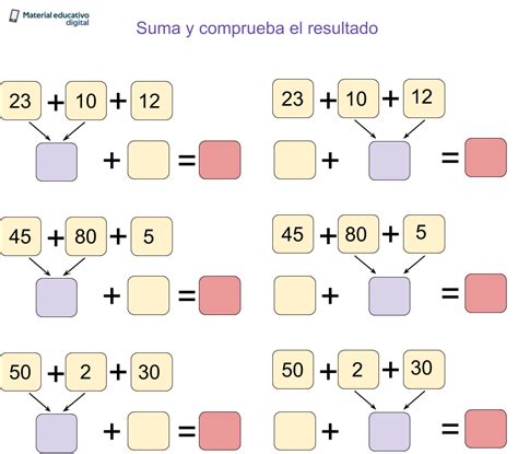 Material Educativo Digital 2 De Primaria Matemáticas La Suma Con