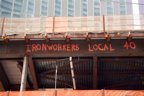 Near Ground Zero Ironworkers Local 40 Blurbomat