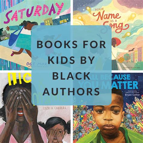So knowing what your target audience wants from a. Must-Have Children's Books by Black Authors
