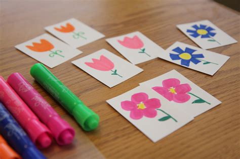Toddler Approved!: Flower Matching Game