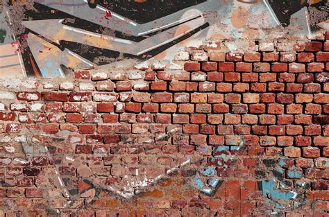 Brick Brick Wall Brick Background Graffiti Graffiti Art Free