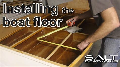 Replacing Plywood Floor In Aluminum Boat