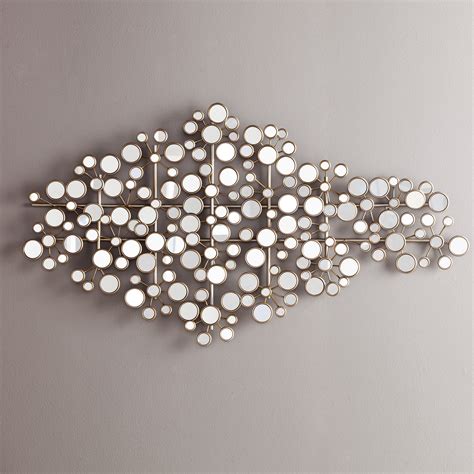 Oblishen Mirrored Metal Wall Sculpture