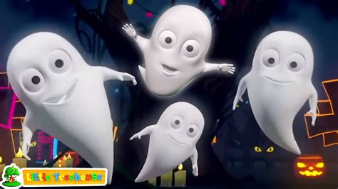 Five Little Ghosts Spooky Nursery Rhymes And Halloween Songs Youtube