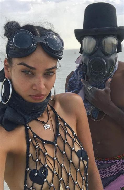Burning Man 2017 Celebrities And Models Attend Festival In Nevada