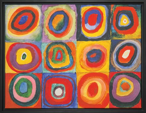 Buy Picture Colour Study Squares 1913 Framed By Wassily Kandinsky