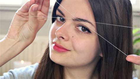 Threading Facial Hair Removal Method Youtube