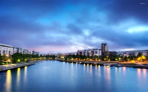 City by the river wallpaper - World wallpapers - #41972