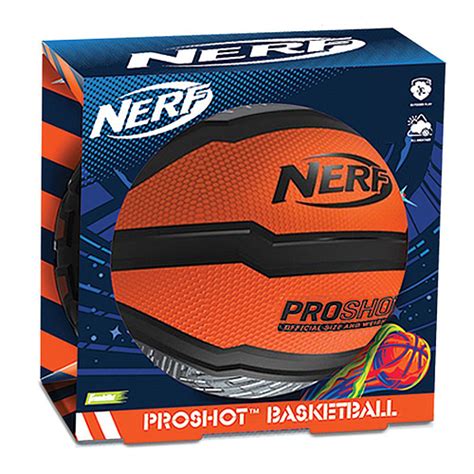 Nerf Proshot Rubber Basketball Stadia Sports