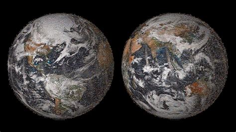 Selfies From Around The World Combine To Make A Portrait Of Earth