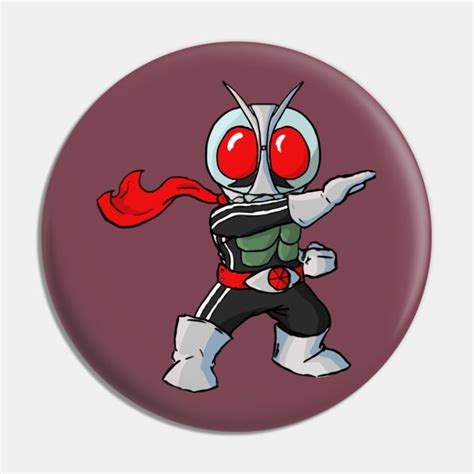 Kamen Rider Ichigo Chibi Kamen Rider Ichigo Pin Teepublic