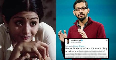 He earned his degree in graduation from the kharagpur indian institute of technology. Sundar Pichai Writes Emotional Tweet For Sridevi. Even You ...