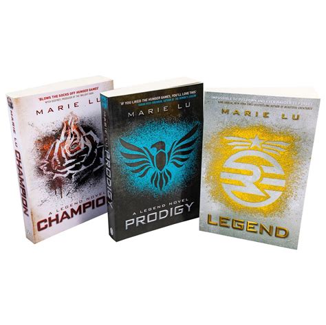 The Legend Trilogy Series Collection Marie Lu 3 Books Set Prodigy
