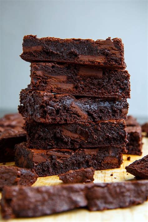 Mix just until all of the flour is absorbed. Ultimate Fudgy Cocoa Brownies Recipe on Closet Cooking