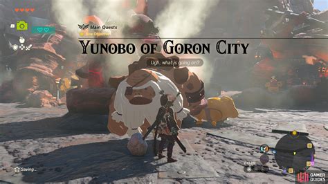 Yunobo Of Goron City The Legend Of Zelda Tears Of The Kingdom