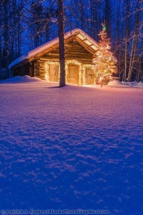 Christmas Cabin In The Woods Winter Cabin Cozy Cabin Cabins In The