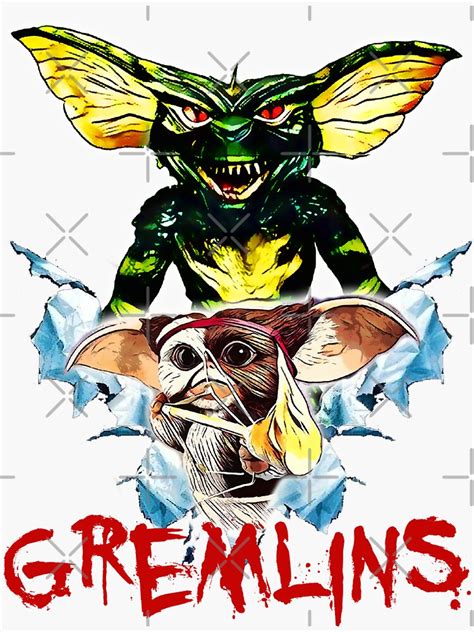 Gremlins Sticker By Jtk667 Redbubble