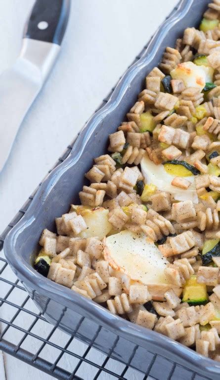 Gratin de crozet aux courgettes et chèvre