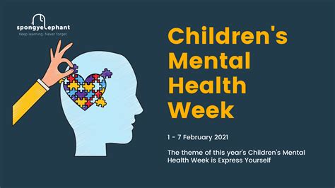 Childrens Mental Health Week 2021 Spongy Elephant