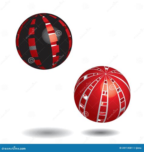 Two Balls Stock Vector Illustration Of Ball Isolated 28114581
