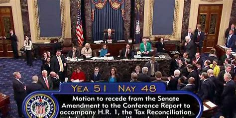 senate approves sweeping tax reform bill fox news video